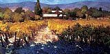 Famous Afternoon Paintings - Vineyard Afternoon